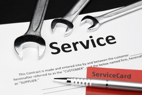 Service contracts are a great way of making sure you have regular maintenance