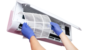 Cleaning Ductless Filter