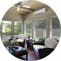 Ductless Is A Perfect Solution For A Dallas PA Sunroom
