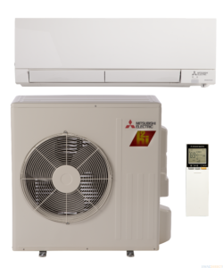 heat pump mini split for ductless heating and cooling