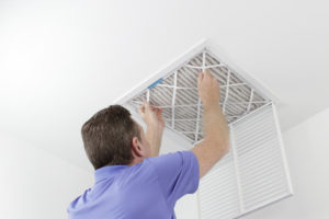 What is the MERV rating in an air filter?