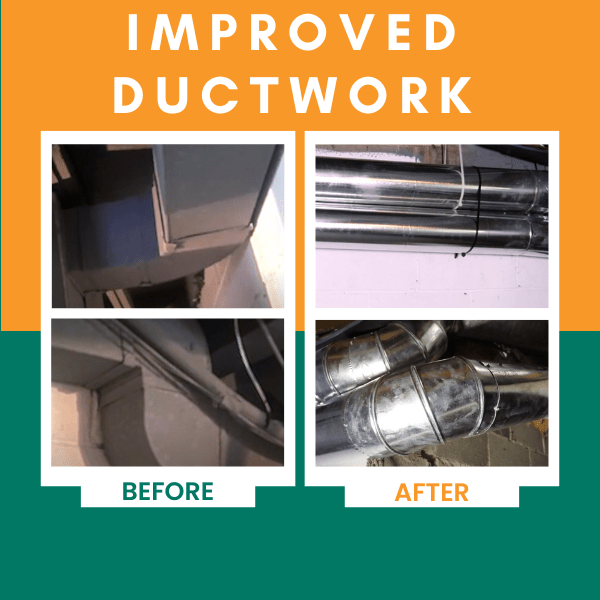 Improving The Ductwork Was Crucial To The Home Comfort