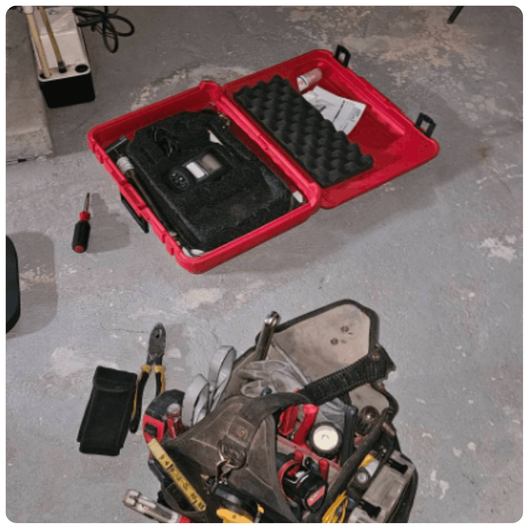 Our Team Got Right To Work On The New Furnace